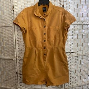 BDG mustard yellow romper